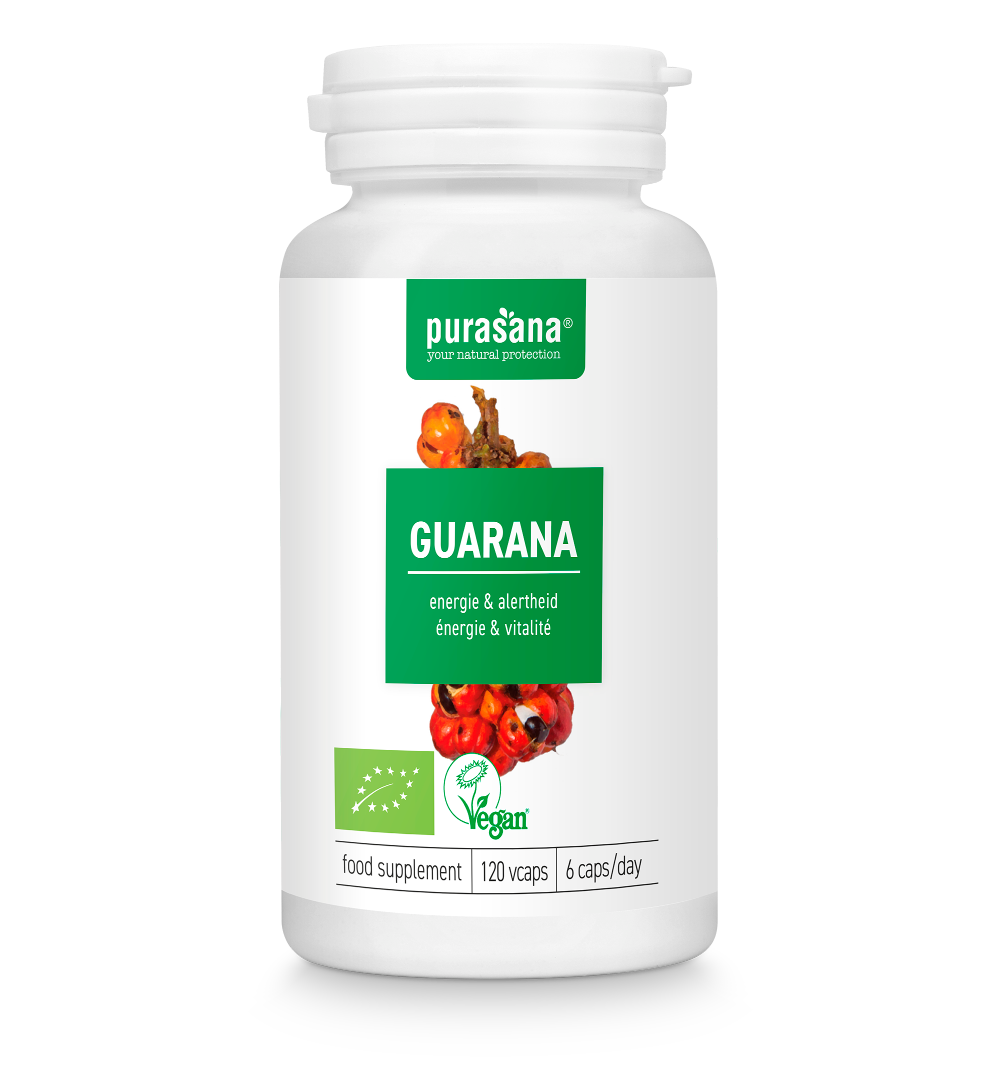 Sinewi suspensie Absoluut Guarana Supplement Kopen? | Purasana Guarana Capsules