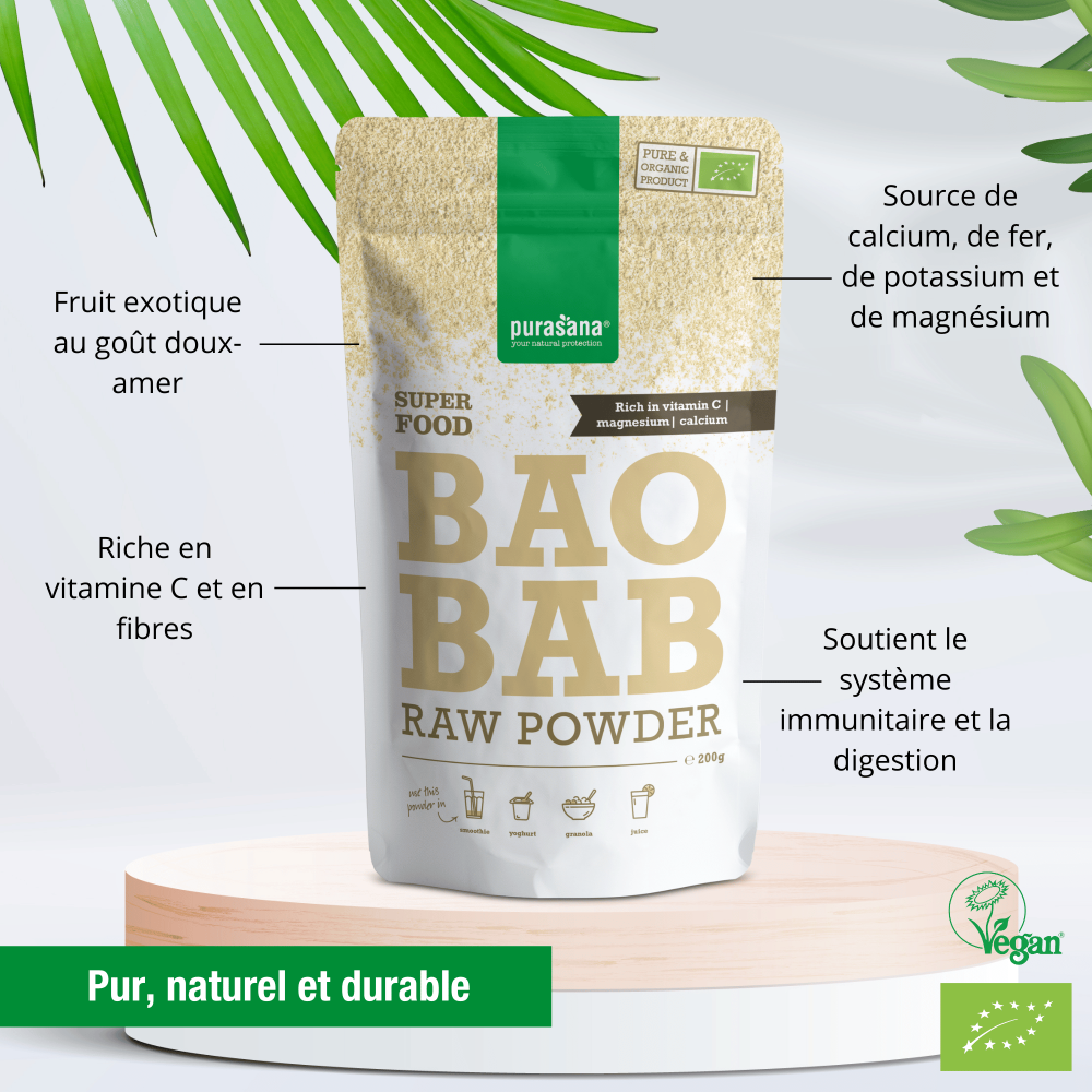 Poudre de fruit de baobab bio : un super aliment pour une meilleure santé –  Z Natural Foods