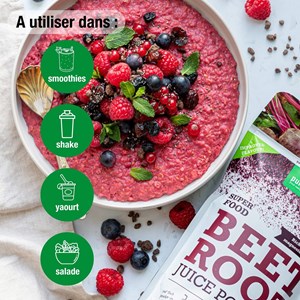 PUR & NATUREL Betterave Poudre pour Santé, Peau & Poils Déshydraté Rouge  EUR 18,97 - PicClick FR