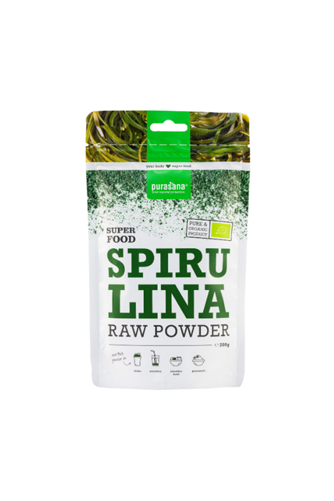 Spirulina raw powder