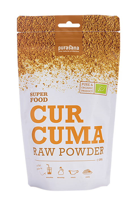 Curcuma raw powder