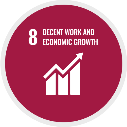 8: Decent work and economic growth