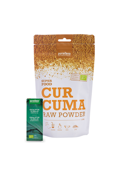 Immuniteit Pakket - Curcuma + Eucalyptusolie