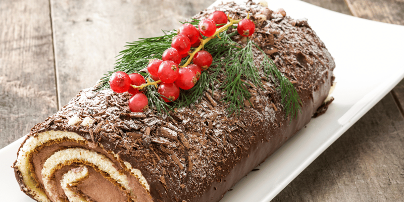 Vegan Kerststronk
