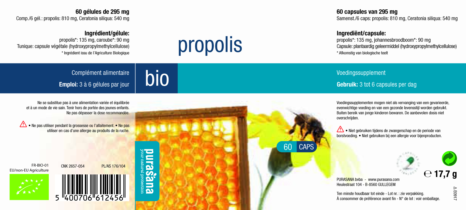 propolis capsules verpakking