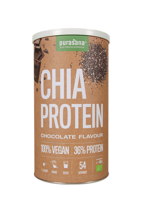 Vegan protein chia - chocolade