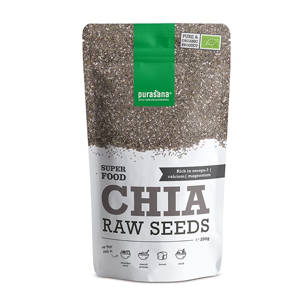 chia zaden verpakking