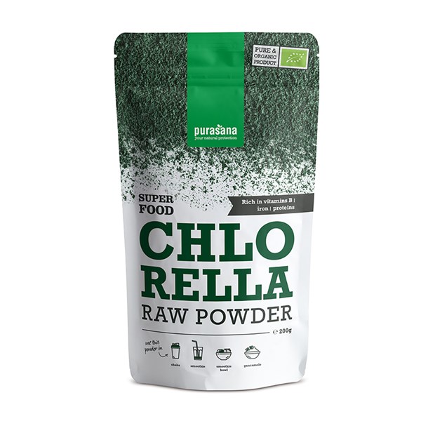 chlorella poeder verpakking
