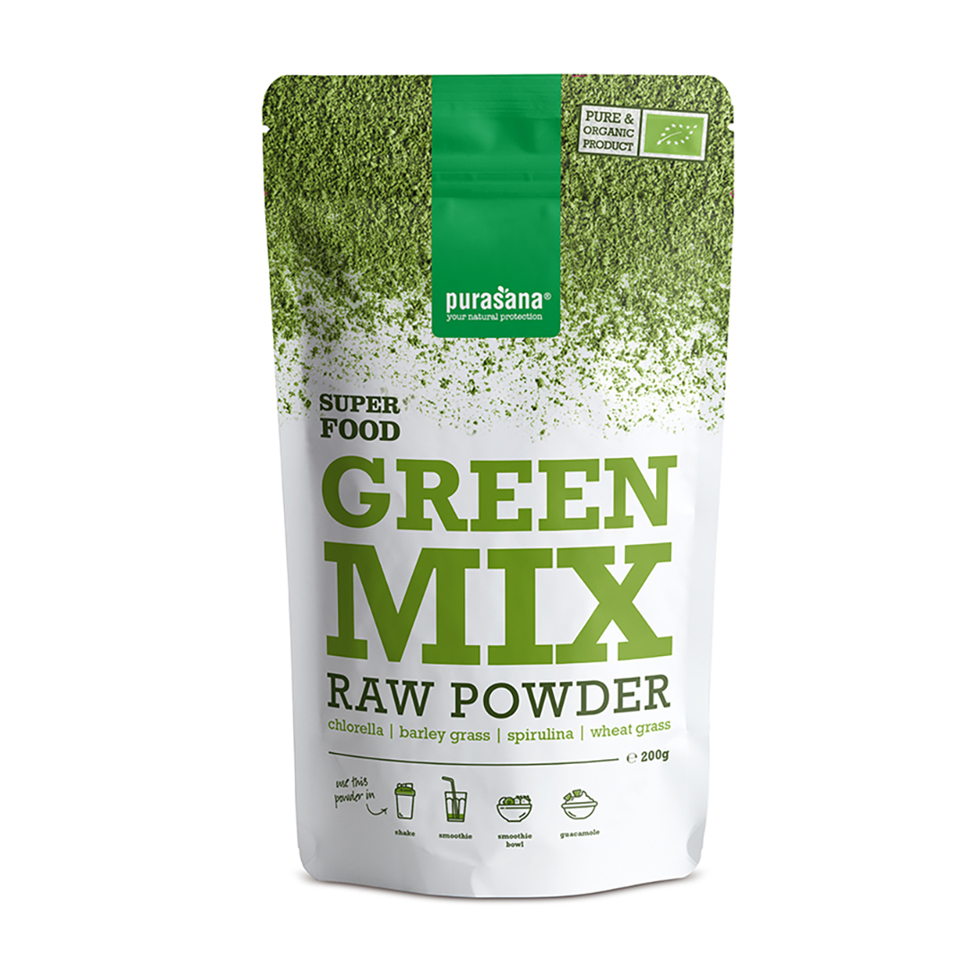 Afsnijden Veel gevaarlijke situaties aangenaam Green mix bestellen? | Purasana Green mix 200gr