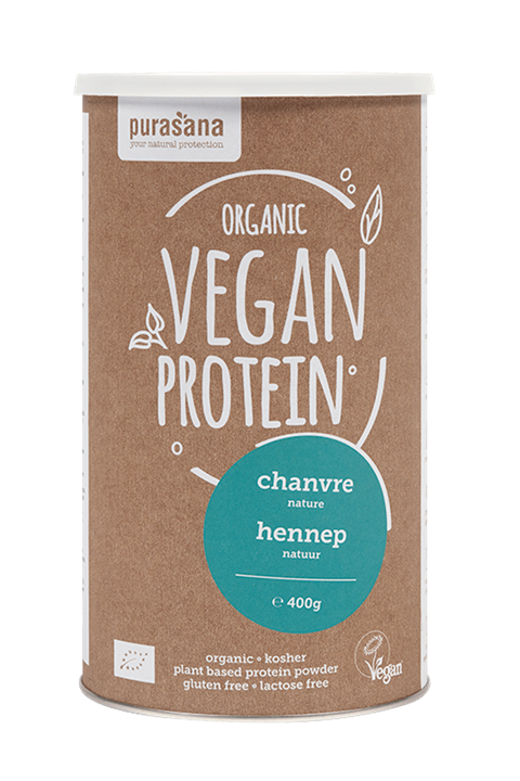 Vegan Protein hennep - natuurlijk