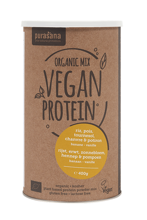 Vegan protein mix - banaan vanille