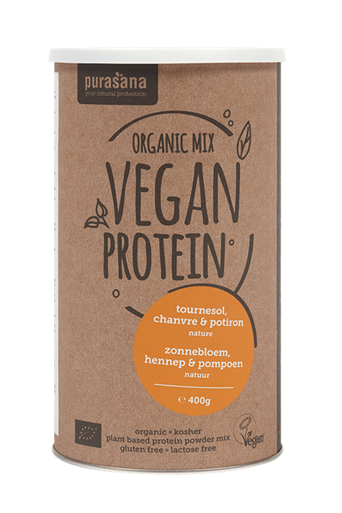 Vegan Protein Zonnebloem, Hennep, Pompoen naturel