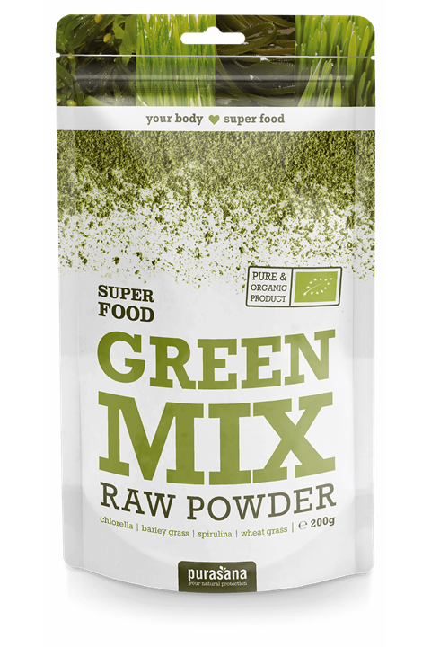 Green mix raw powder