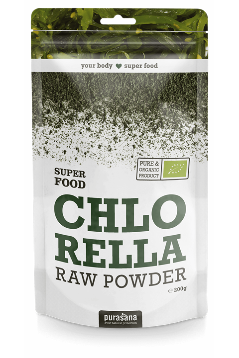 Chlorella raw powder