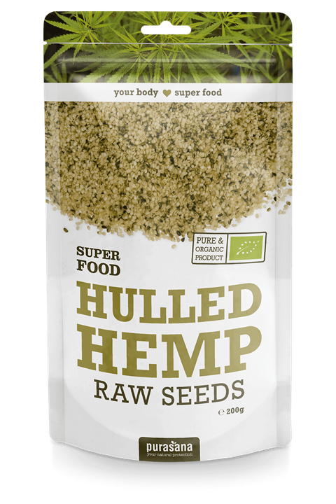 Hulled Hemp raw seeds