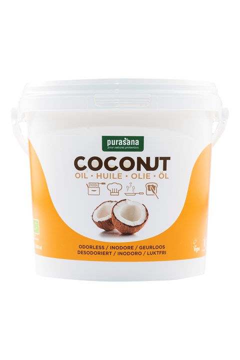 Kokosolie ontgeurd 2000 ml