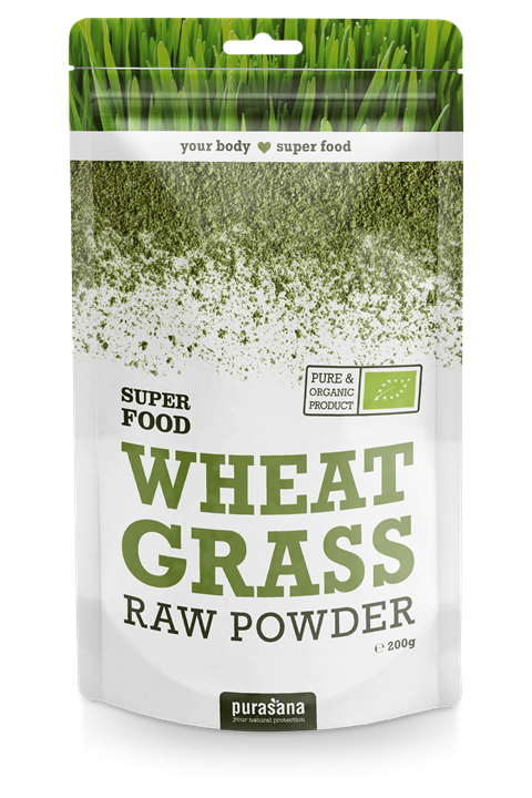 Wheat grass raw powder